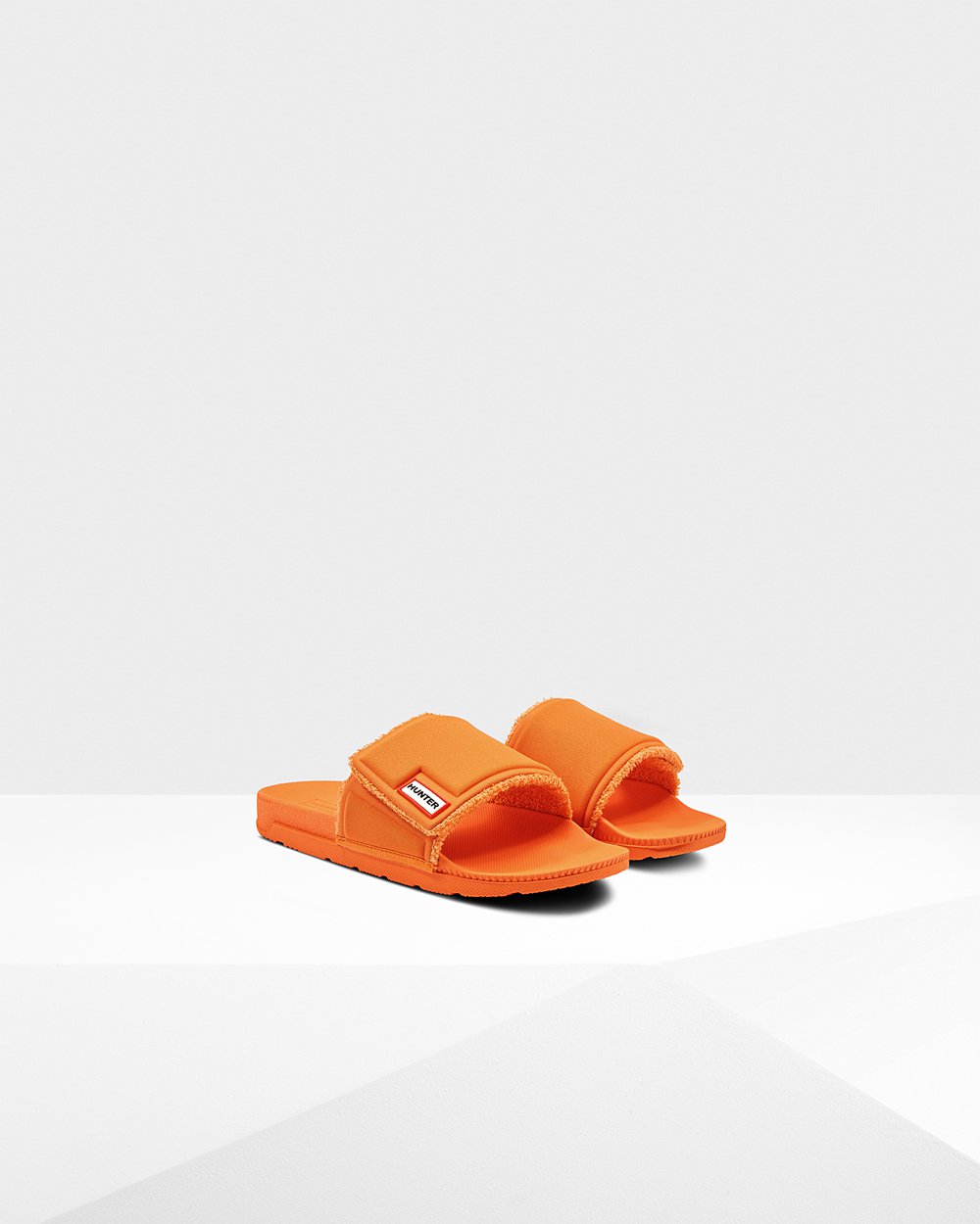 Women Hunter Original Adjustable | Slides Orange | NZ-5794-QEJP